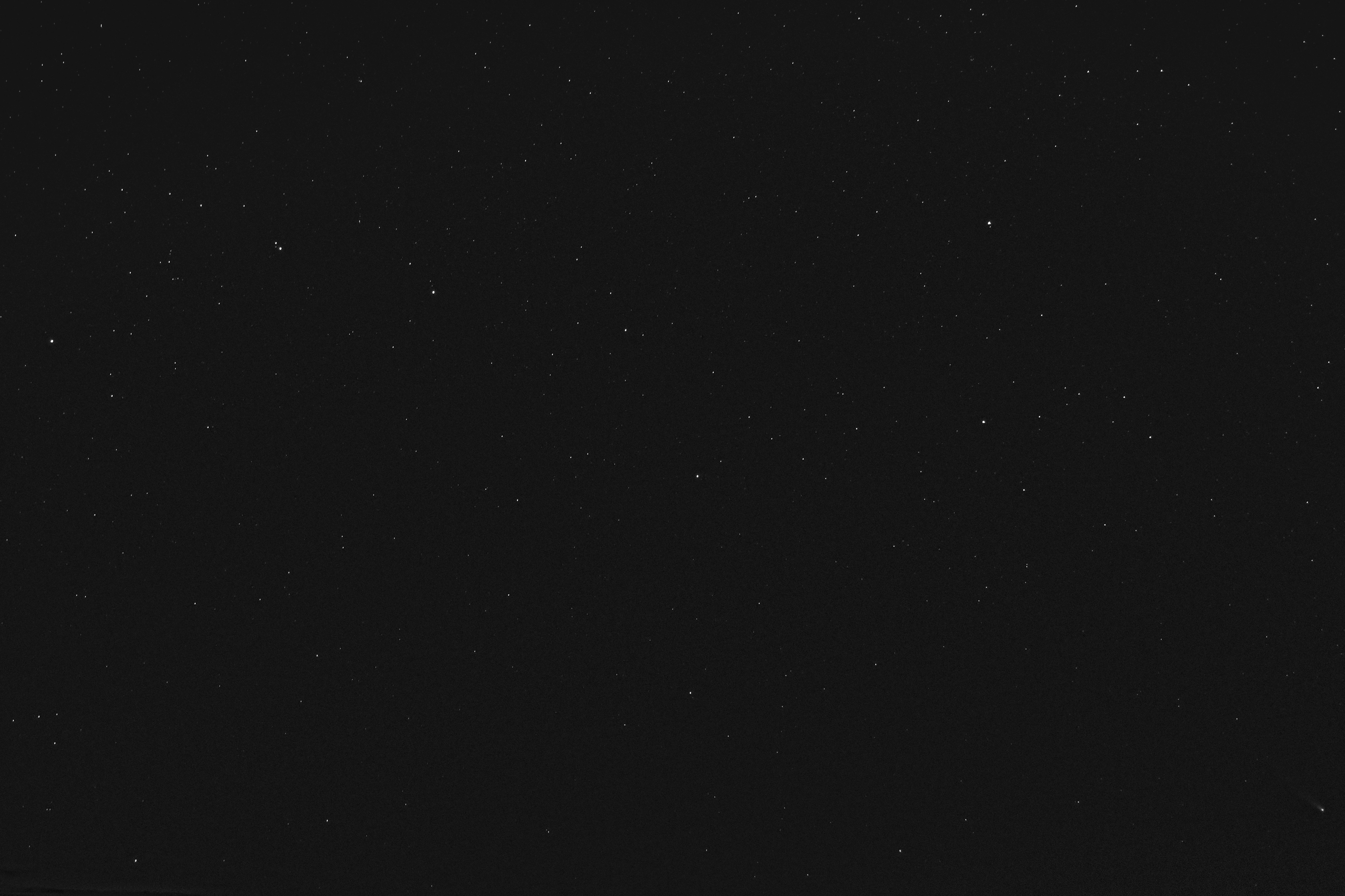 The Big Dipper with Neowise, C/2020 F3 in the bottom right